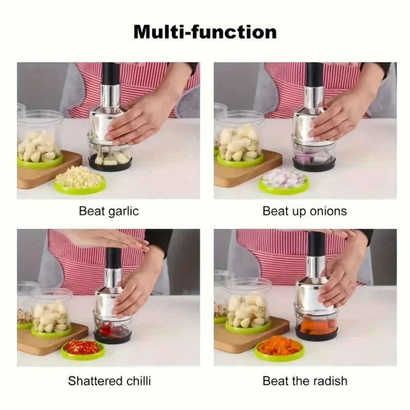 Patting Knife Garlic Puree Magical Tool Manual Garlic Crushing Pounding Machine Cutting Scallions Ginger Garlic Kitchen Tools Peaceful Pleasures Health and Wellness