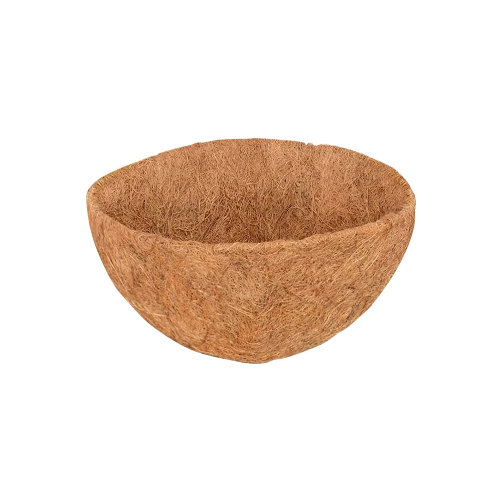 Natural Coconut Fiber Basket Liners 8–16 Inch – Replaceable Peaceful Pleasures Health and Wellness