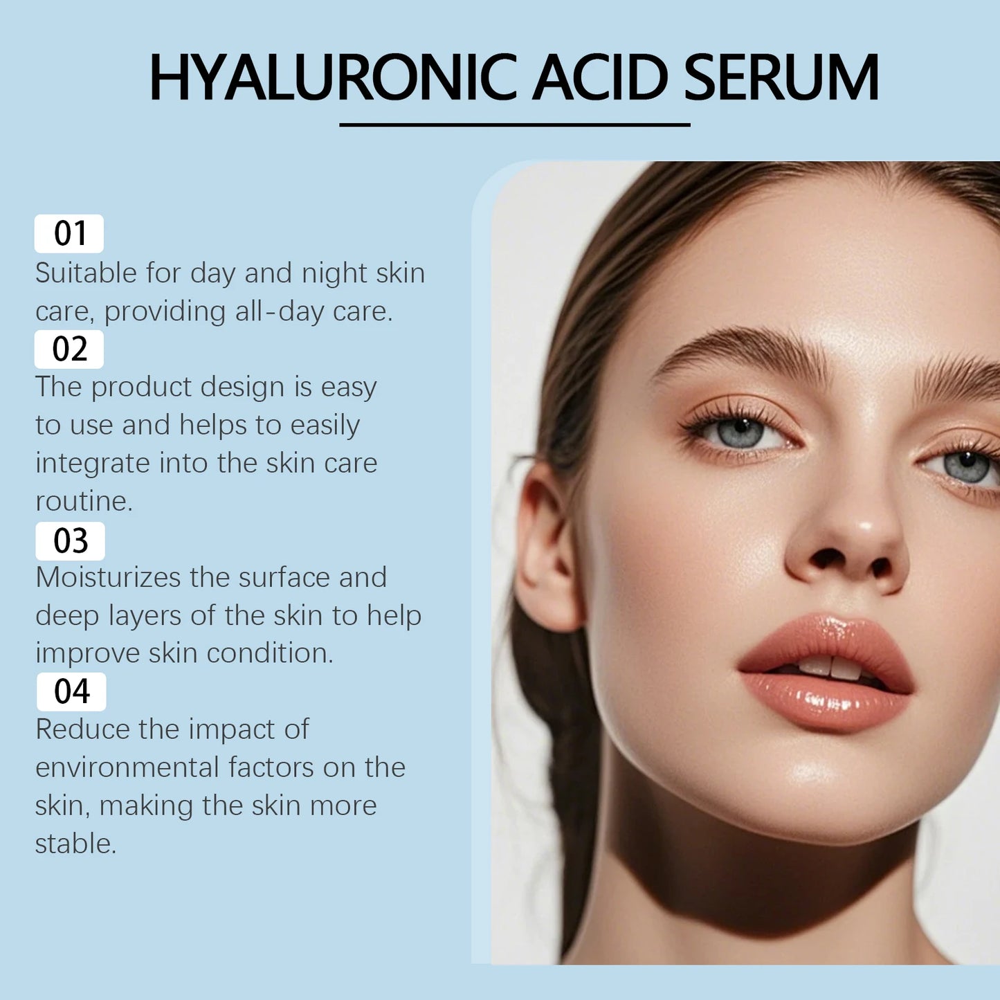 Hyaluronic Acid Serum – Moisturizing & Brightening Ampule 36ml