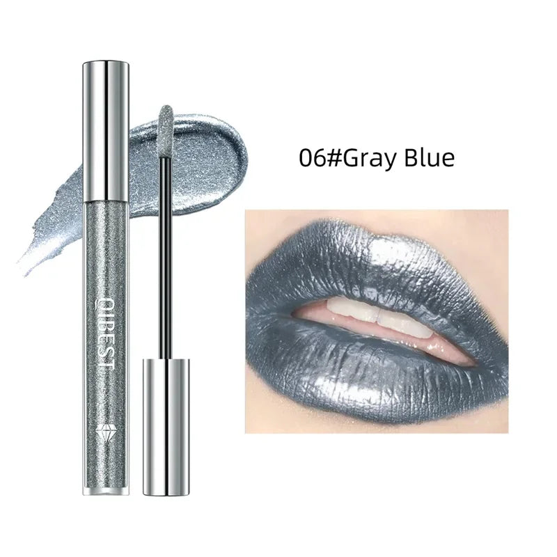 Glitter Holographic Lip Gloss – 15 Shades, Waterproof & Hydrating