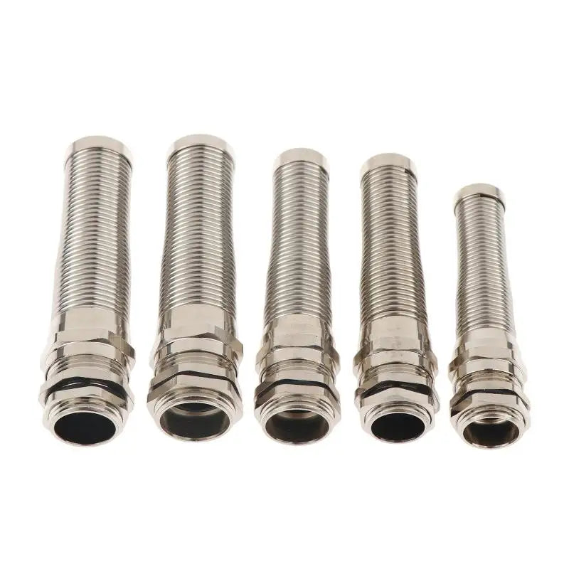 New IP68 Electrical Waterproof Strain Relief Anti-Bending Nickel-Plated Brass Cable Gland Connector Nylon Metal Cord Grips Peaceful Pleasures Health and Wellness