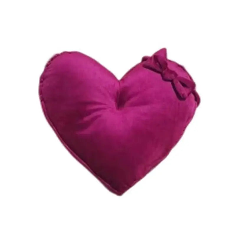 Newborn Baby Photography Props Heart-Shaped Pillow Set 2pc