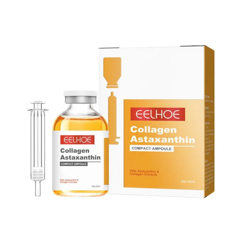 Astaxanthin Collagen Ampoule Essence Gentle Moisturizing Multi-effect Rejuvenation Serum Smooth Soft Skin For All Skin Types Peaceful Pleasures Health and Wellness