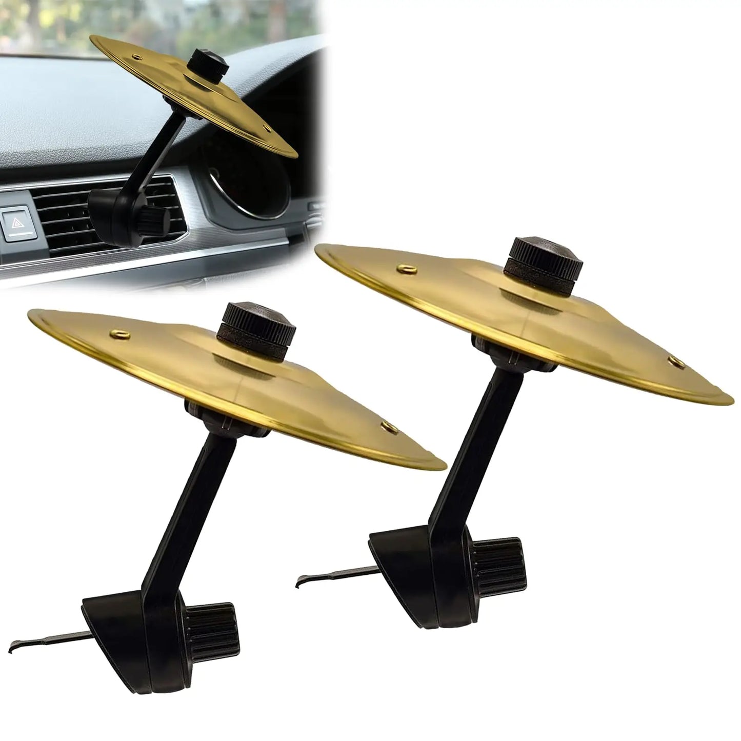 Car Air Vent Mini Cymbal – Fun Drum Car Accessory