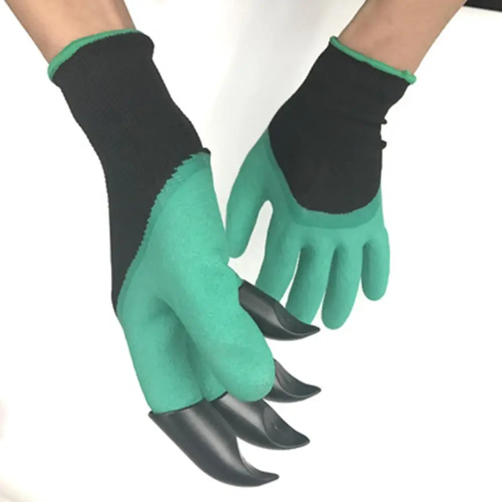 Digging Gloves, Gardening, Dipping, Labor, Claws, Vegetable Flower Planting and Grass Pull Gloves with Claws Work Gloves Peaceful Pleasures Health and Wellness