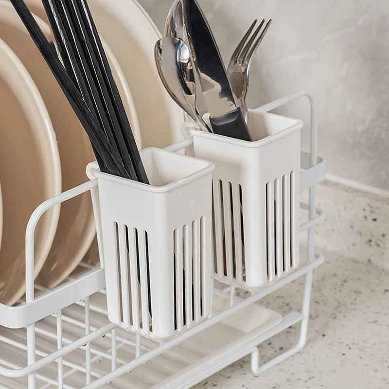 Hanging Chopsticks & Cutlery Holder | Kitchen Drain Organizer