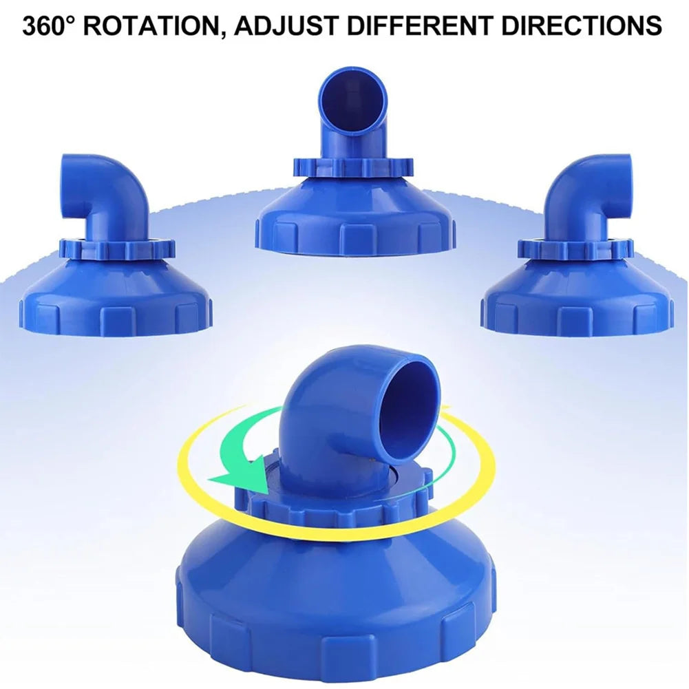 360° Rotatable Pool Jet Nozzle – Intex Return Inlet Replacement Peaceful Pleasures Health and Wellness