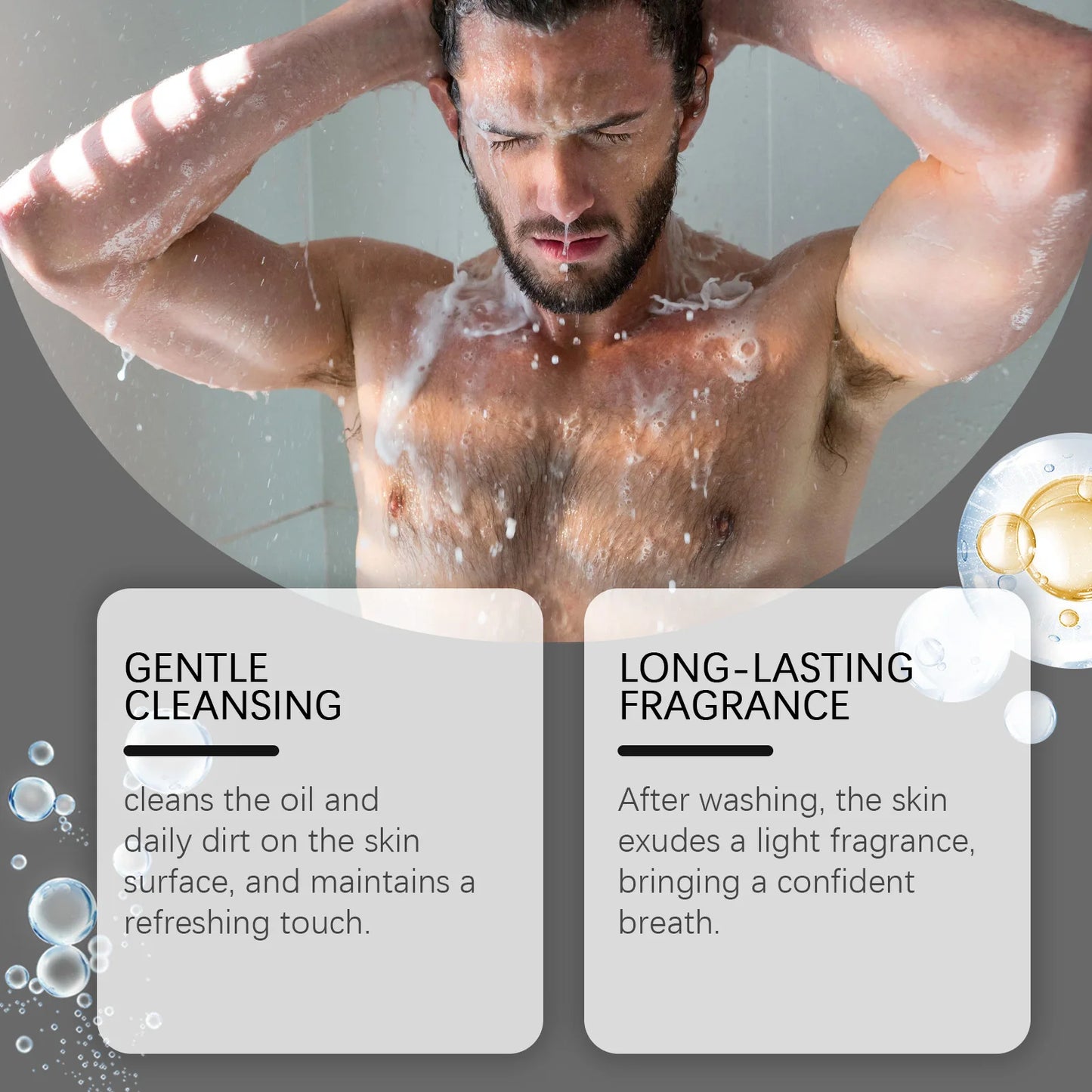 Fragrance Shower Gel Gift Set – 4 Scents, Deep Cleanse 100ml x4