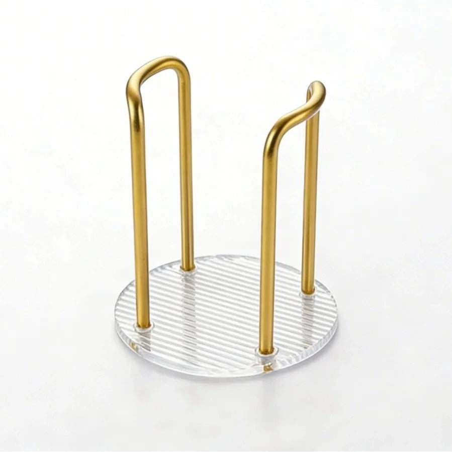 Acrylic Disposable Cup Holder Rack – Single & Double Base
