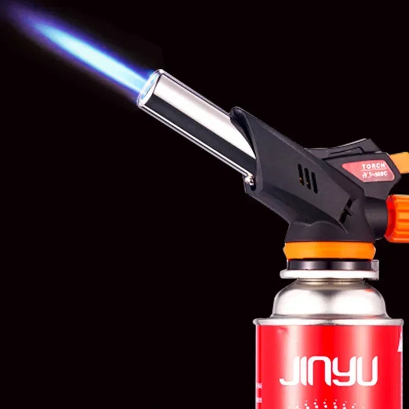 Butane Torch Lighter Auto-Ignition Flame Gun – BBQ & Camping
