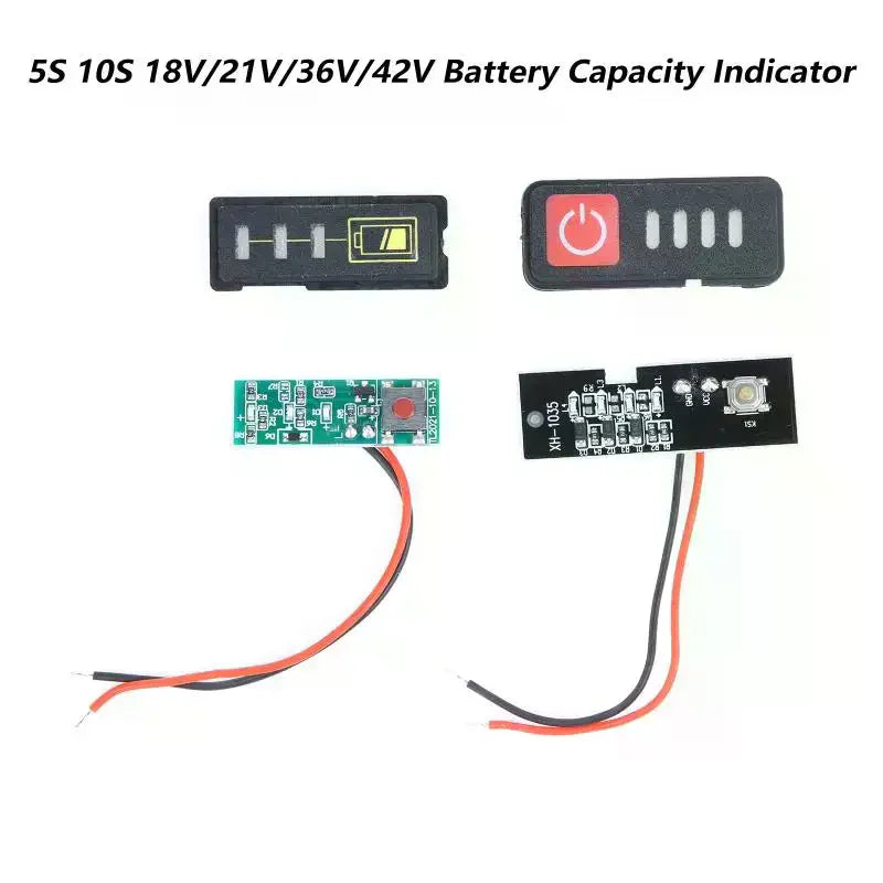 LED Battery Indicator Module 5S 18V 21V | Lithium Tool Battery