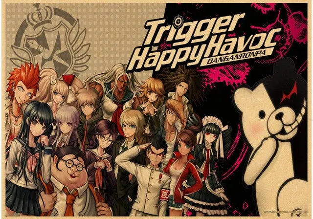 Kyouko Kirigiri Danganronpa Canvas Poster | Anime Wall Art