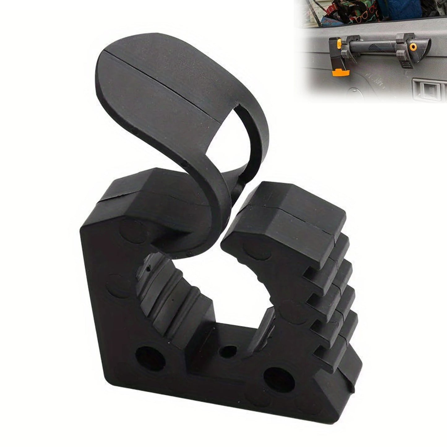 Original Clamp Easy to Carry Garage Storage Hook for Truck Bed Roof Rack Trailer Peaceful Pleasures Health and Wellness