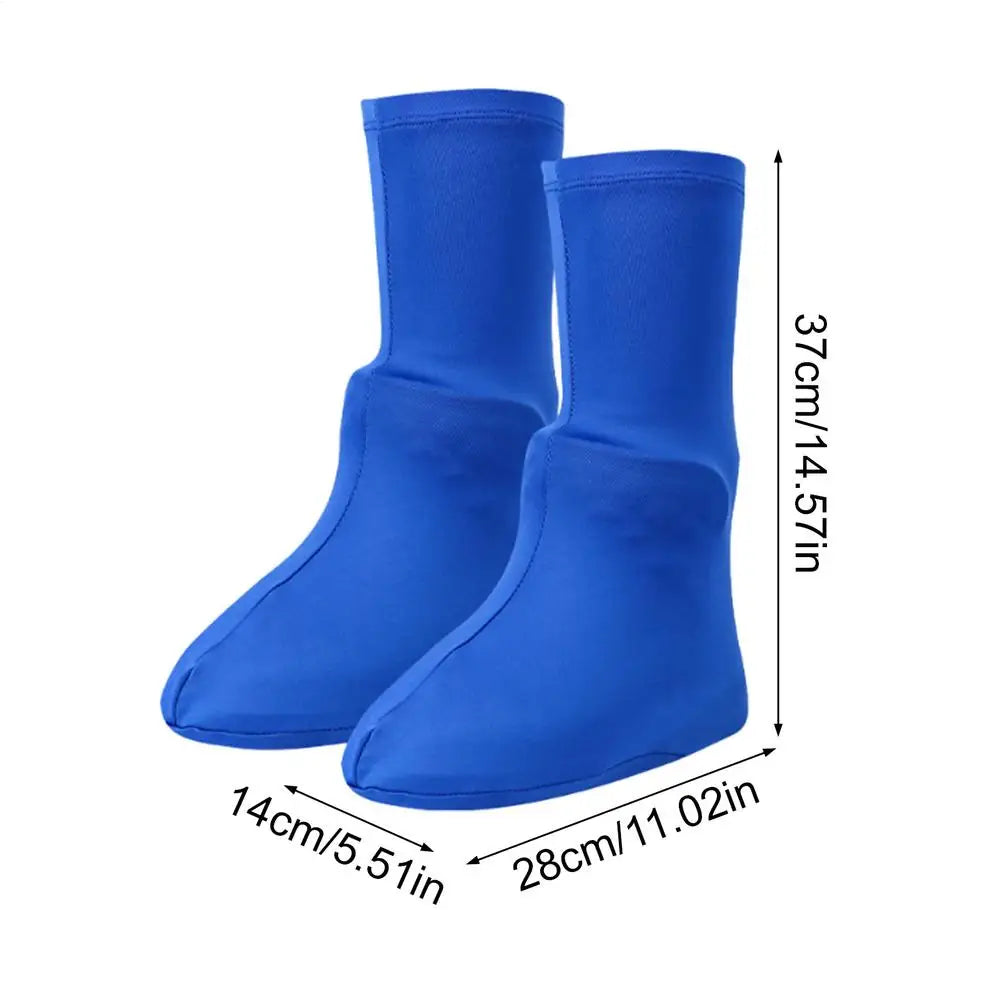 High Top Shoe Covers – Elastic Hiking Boot Protectors (1 Pair)