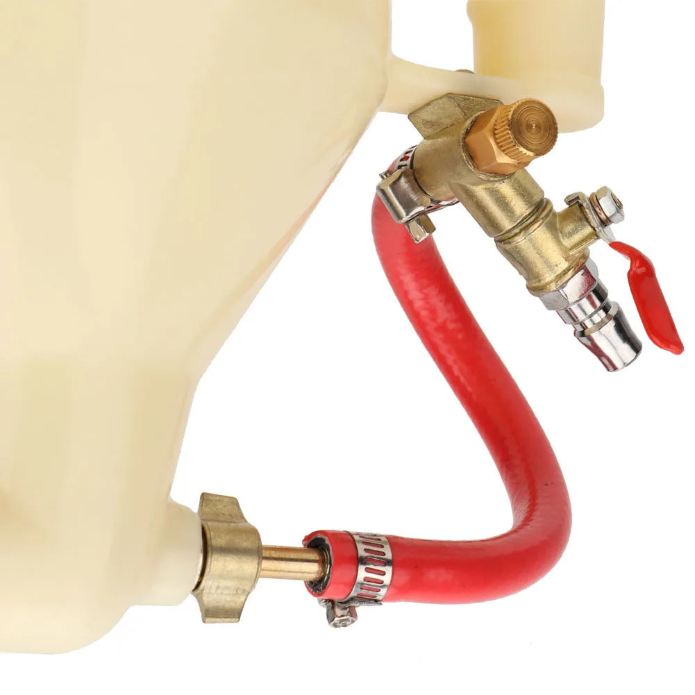 1 Adjustable Plastic Hopper Air Spray Gun Wall Painting Sprayer