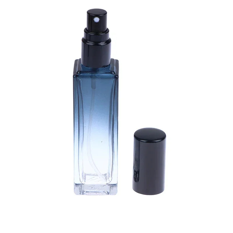 Perfume Spray Bottle Gradient Blue Travel Cosmetic Refillable
