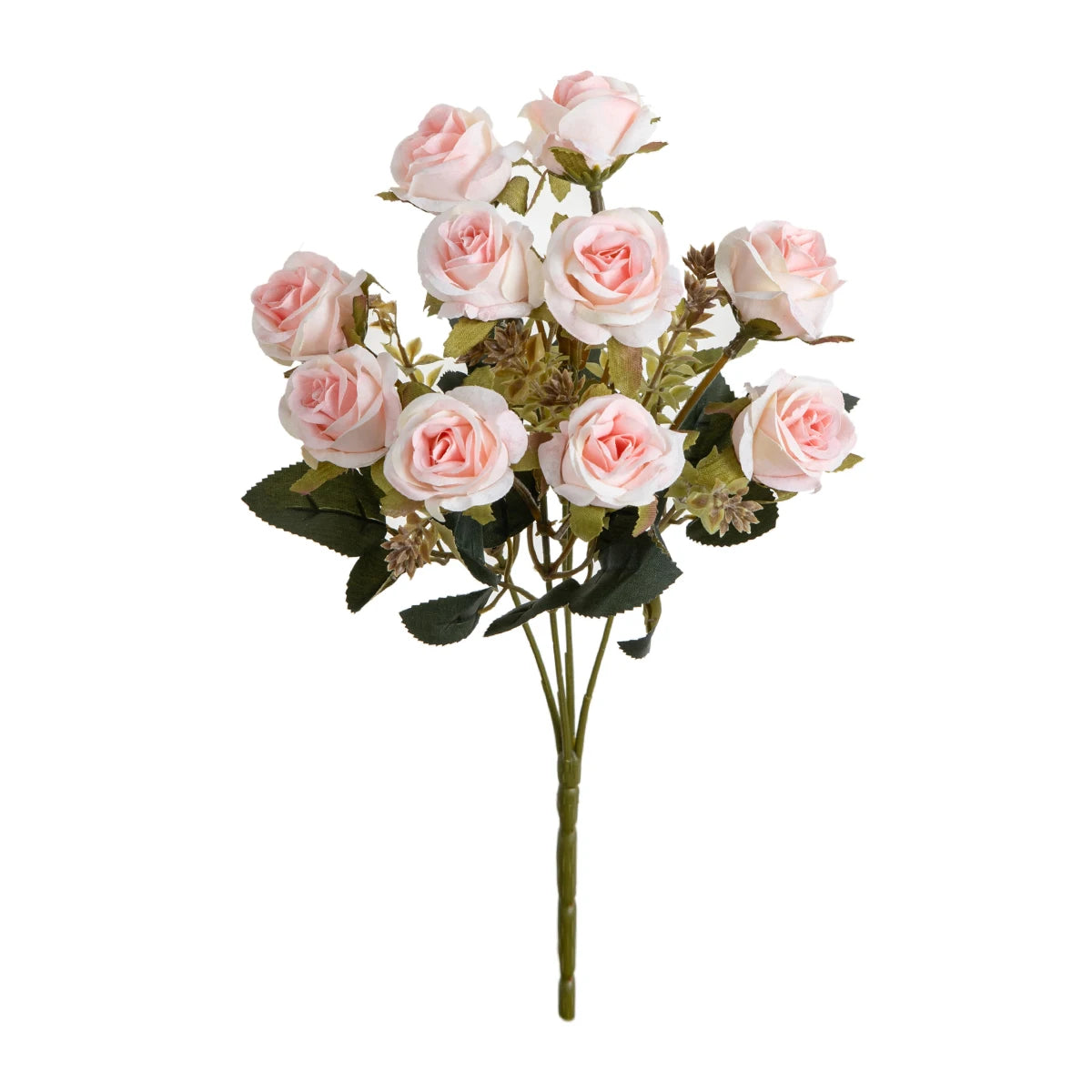 Artificial Silk Rose Carnation Bouquet | Wedding & Home Decor