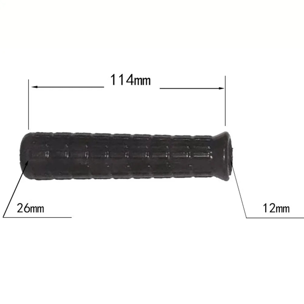 Wheelbarrow Handles Rubber Round Tubes Anti-skid Shock Absorption
