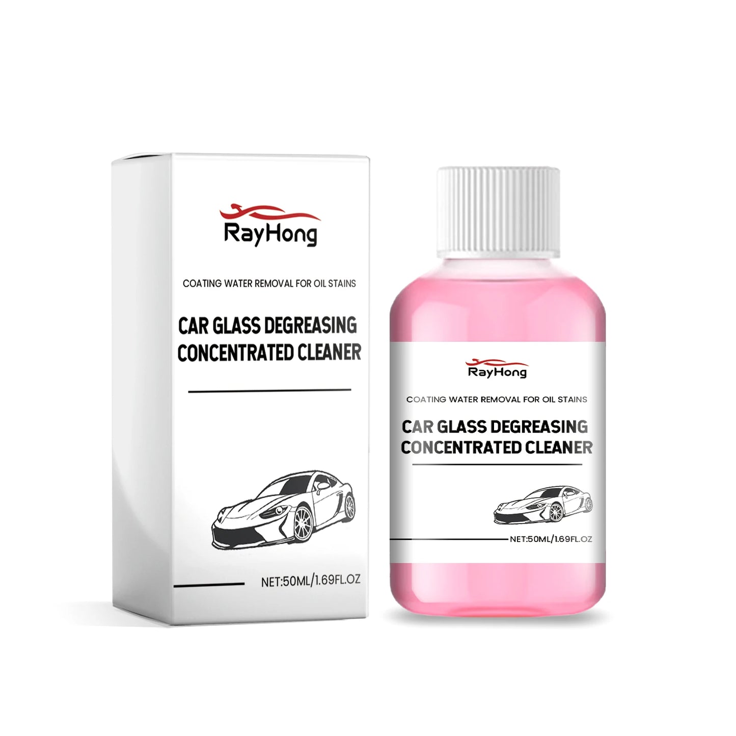 Rayhong 50ml Car Windshield Oil Film Remover & Glass Cleaner
