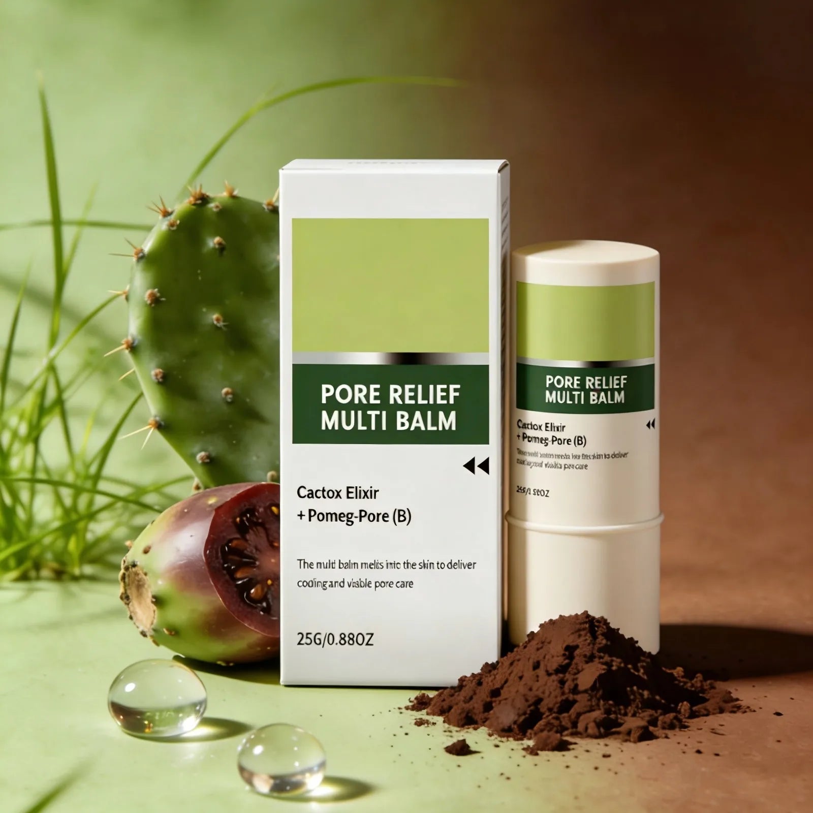 Pore Relief Multi Balm Stick for Moisturizing and Tightening Peaceful Pleasures Health and Wellness