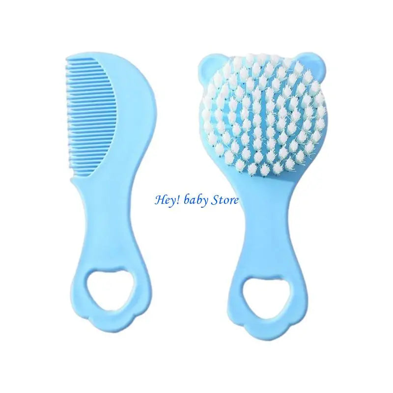 Baby Toddler Hair Brush & Comb Set for Sensitive Scalp