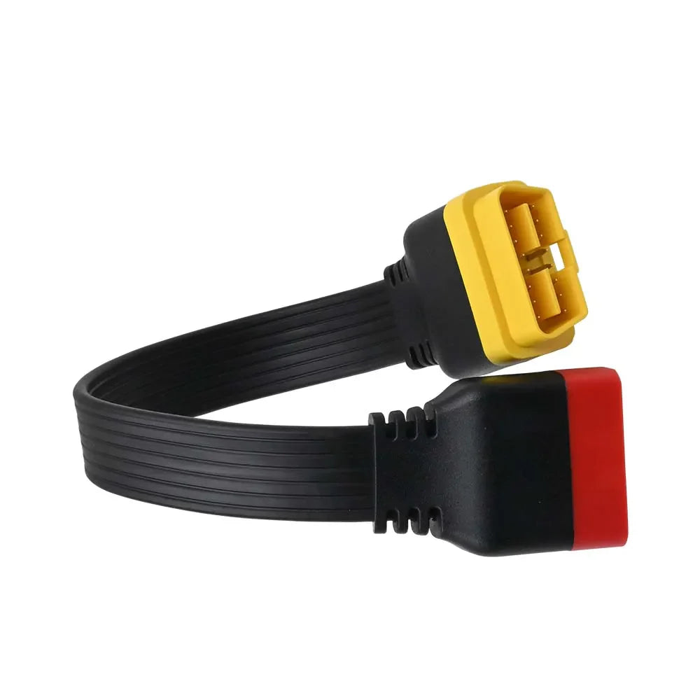 OBD2 36cm Extension Cable 16-Pin Male to Female Diagnostic Tool