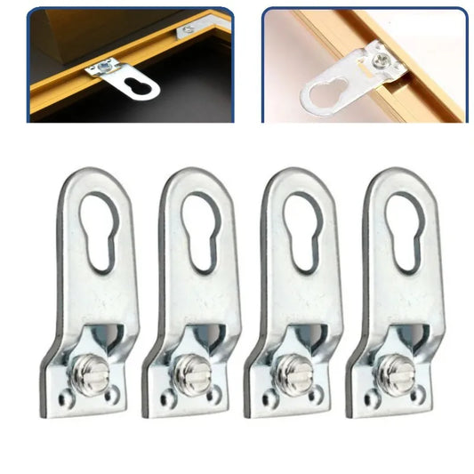 10-Pack Metal Keyhole Picture Hangers | Frame & Cabinet Fasteners Picture Hanging Hardware Oasis Select
