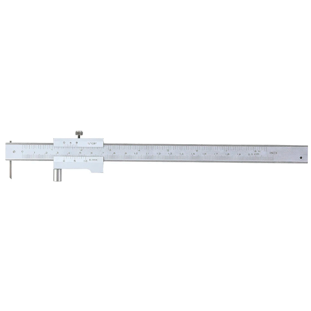 0 Parallel Crossed Caliper Stainless Steel Vernier Marking Gauge