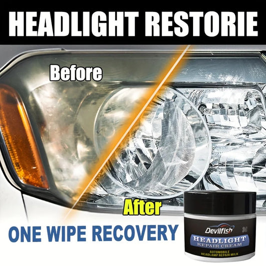 Headlight Restoration Fluid – Crystal Coating & Anti-Yellowing Headlight Restoration Fluid Oasis Select