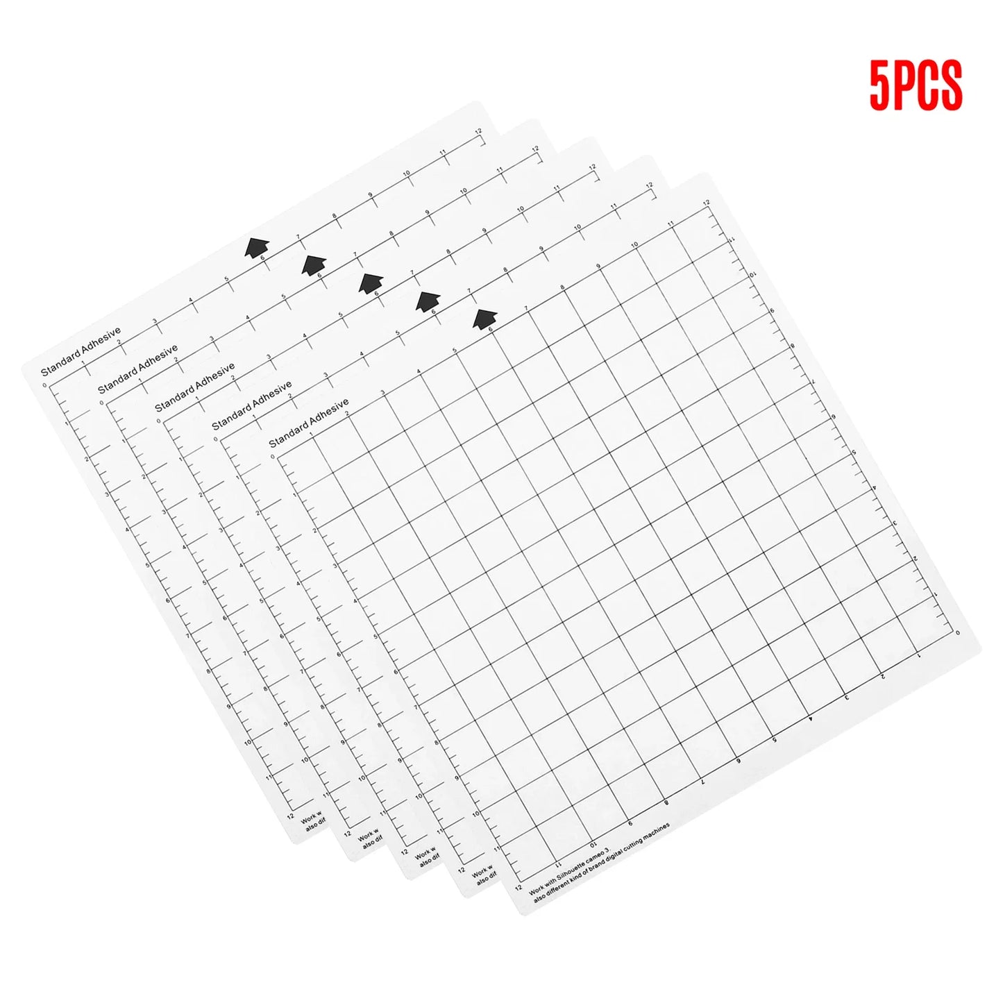 3 5 Replacement Cutting Mat Transparent Adhesive Measuring Grid 12