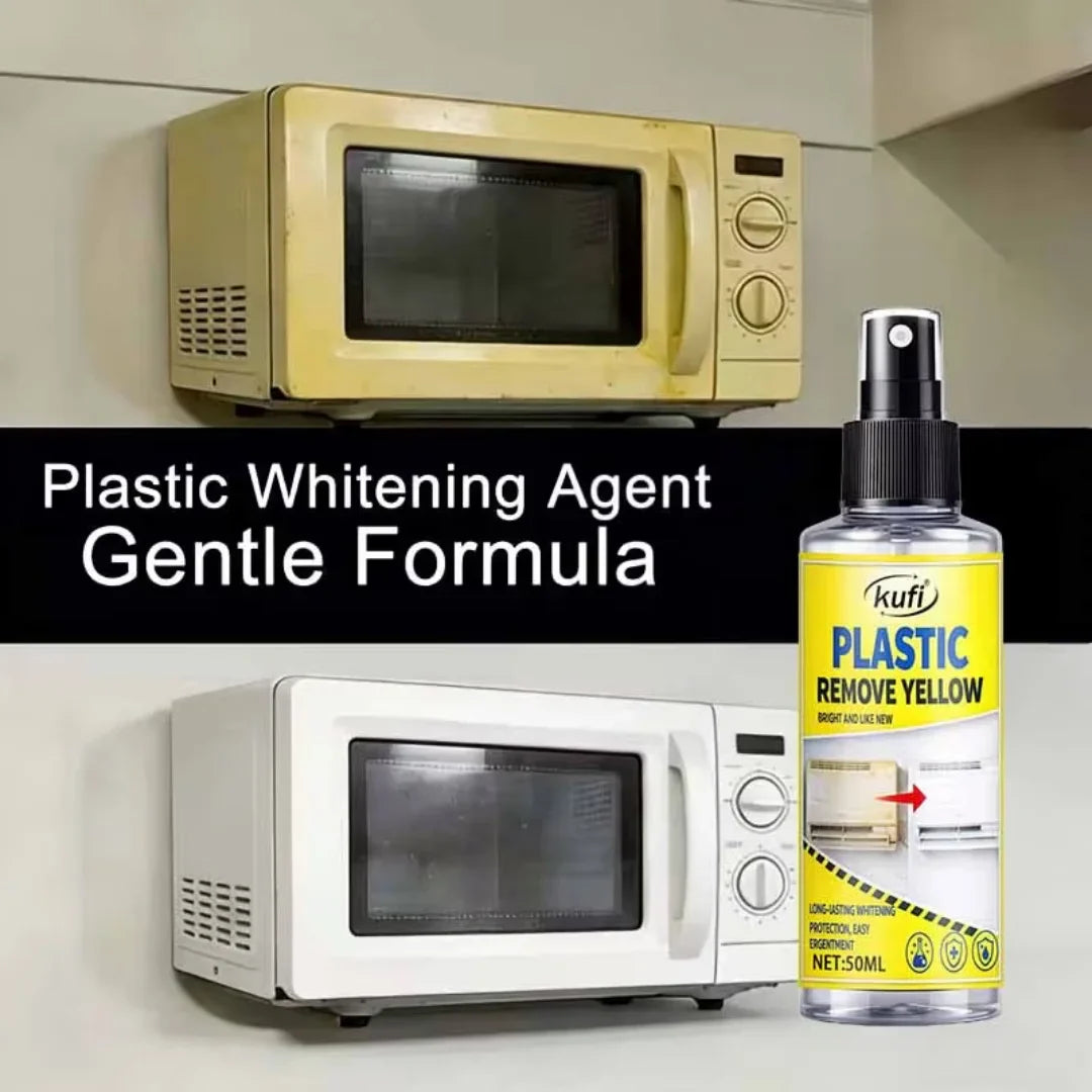 Plastic Yellowing Remover Spray – Restore Faded Plastic Fast