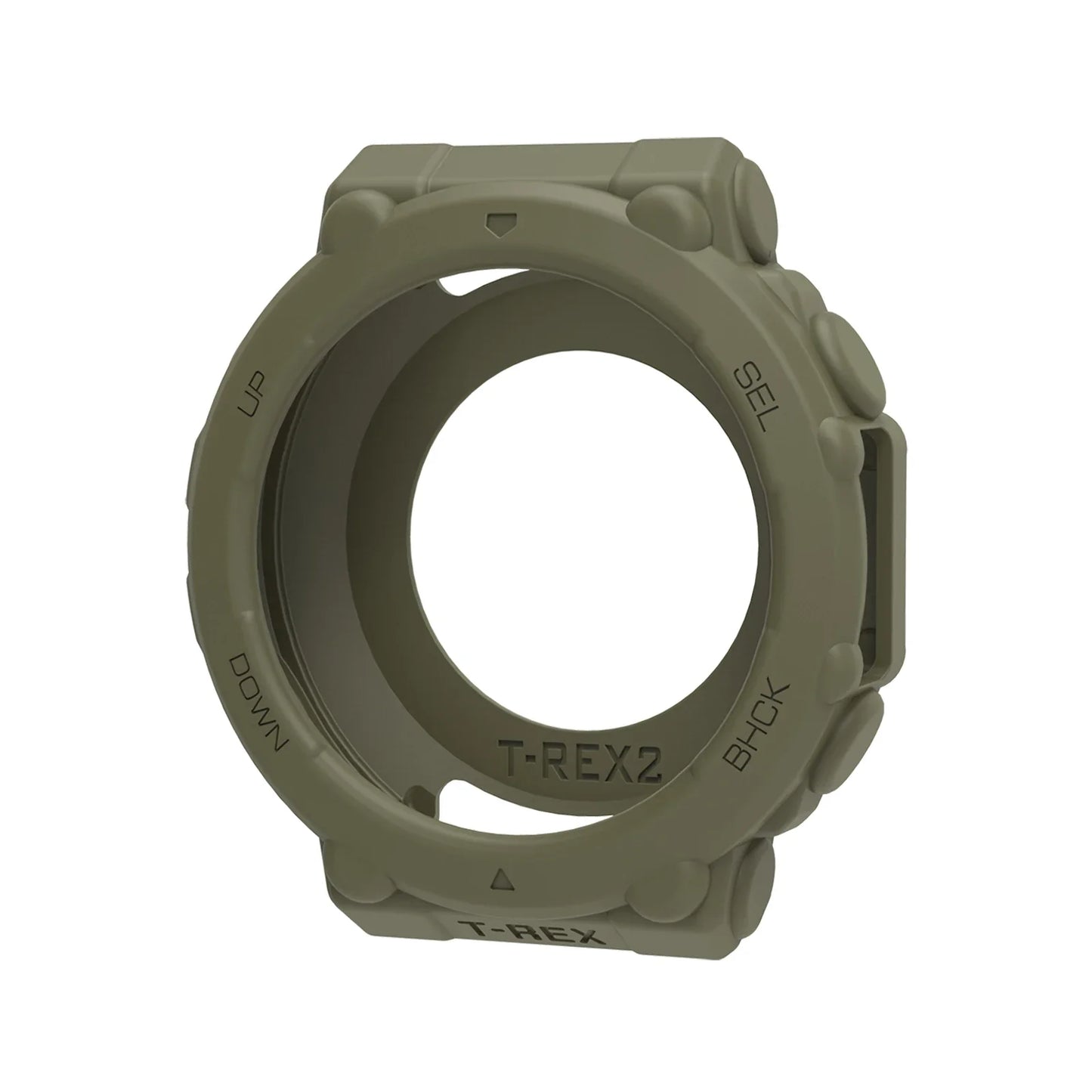 Silicone Bumper Case Cover for Amazfit T-Rex 2 Smartwatch