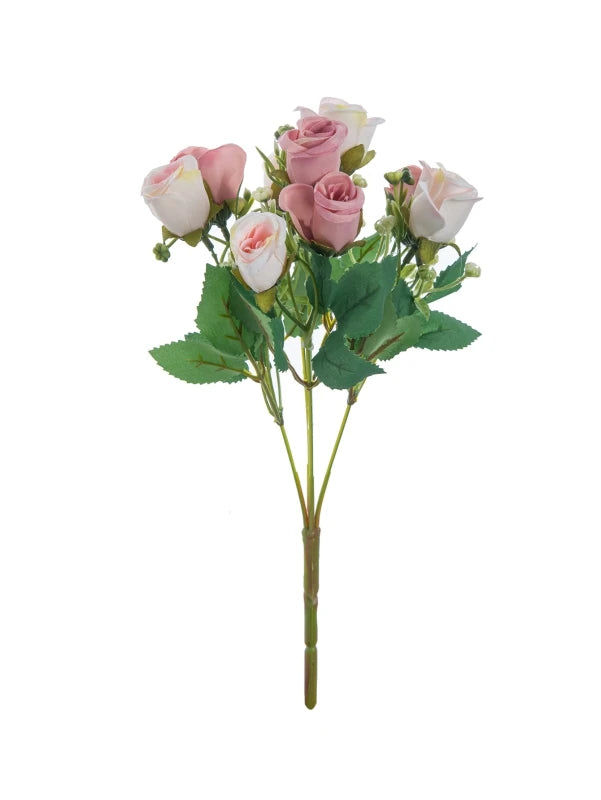 Artificial Silk Flower Bouquet | Wedding & Home Decor 30cm