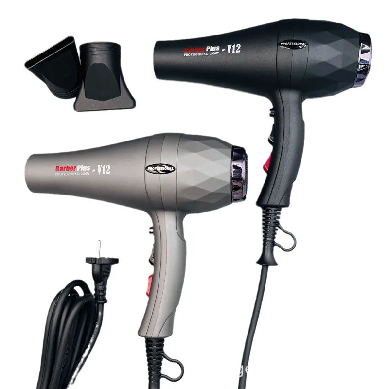 220V Quick Drying Hair Dryer 2600w High-Power Negative Ion Hair Salon Household Constant Temperature Thermoelectric Hair Peaceful Pleasures Health and Wellness
