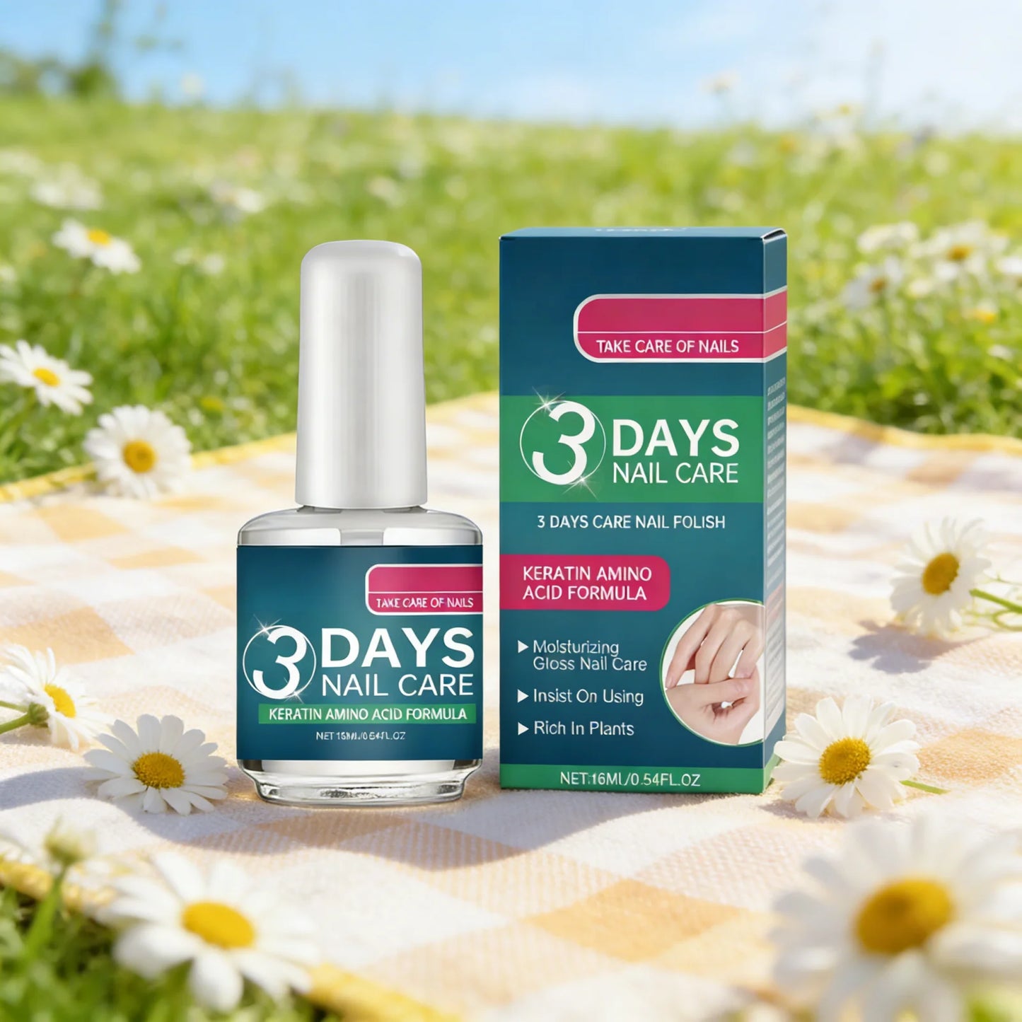 Tea Oil & Keratin Nail Treatment Oil – Cuticle Care 16ml