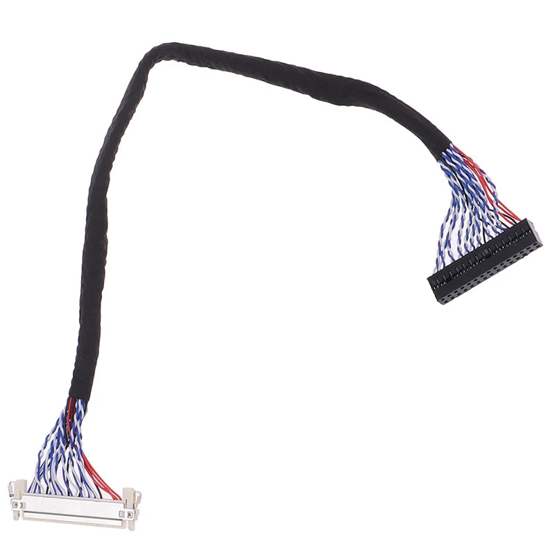 New LVDS Cable D8 FIX-30P-D8 FIX 30 Double Pins LCD Display Panel Screen Controller Peaceful Pleasures Health and Wellness