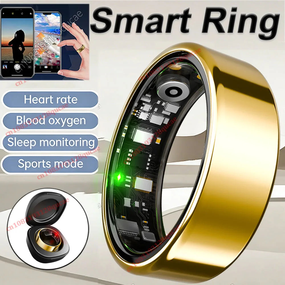 R09 Smart Ring – Heart Rate, SpO2 & Sleep Tracker | 5ATM