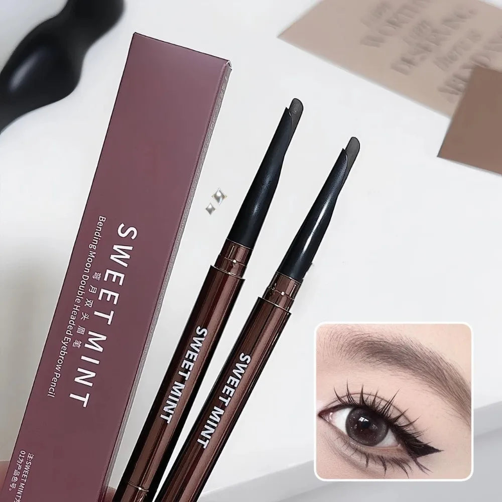 Double-Ended Waterproof Eyebrow Pencil – Ultra Fine & Long Lasting