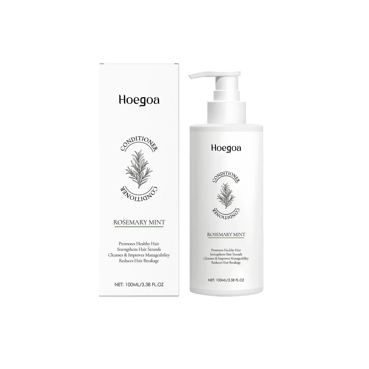 HOEGOA Rosemary Oil Conditioner – Smooth, Moisturize & Nourish