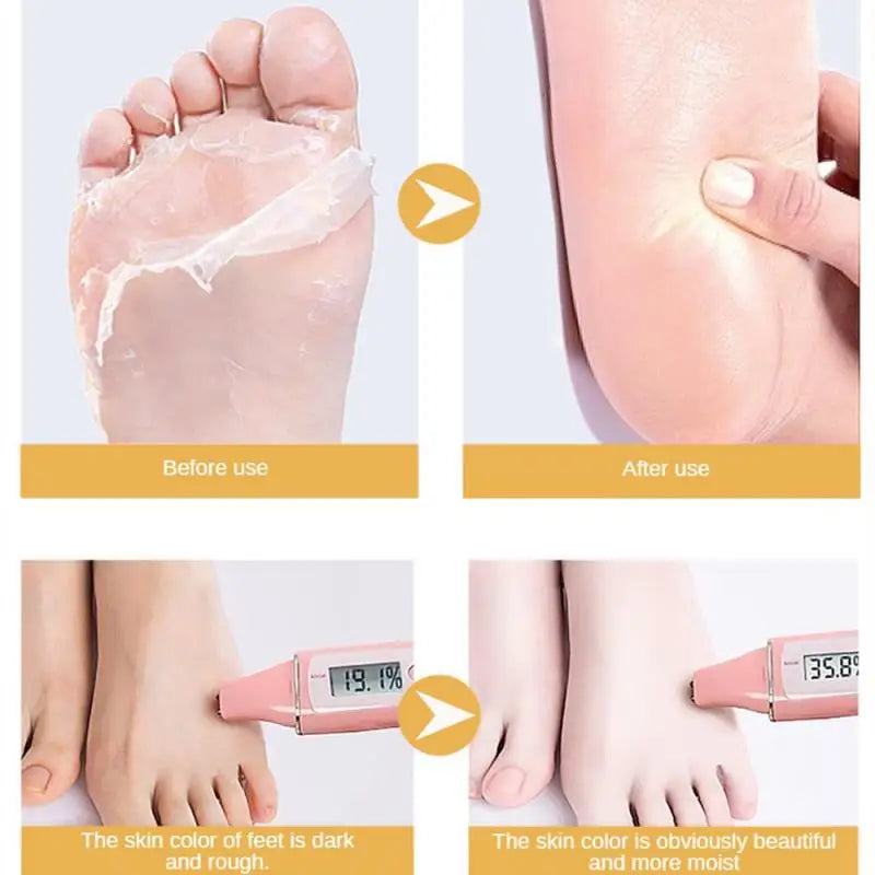 Goat Milk Exfoliating Foot Mask | Dead Skin Removal & Moisture