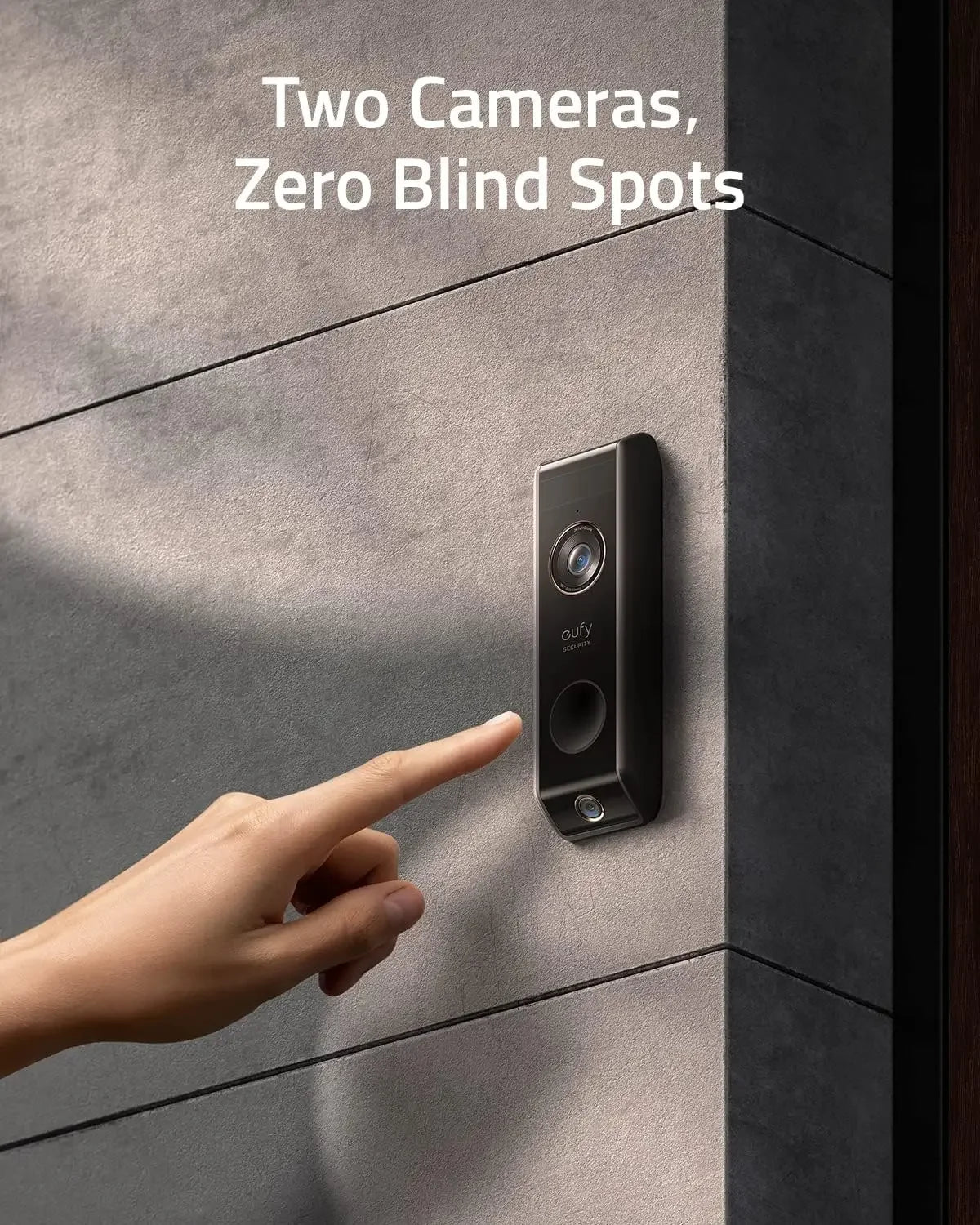 2K HD Video Doorbell with Dual Cam, Motion Detection, Package Alerts - No Monthly Fee Peaceful Pleasures Health and Wellness