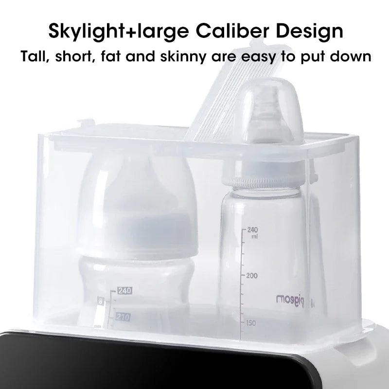 2 in1 Baby Bottle Warmer and Sterilizer Automatic Smart Temperature Control Milk Warmer Disinfection Peaceful Pleasures Health and Wellness