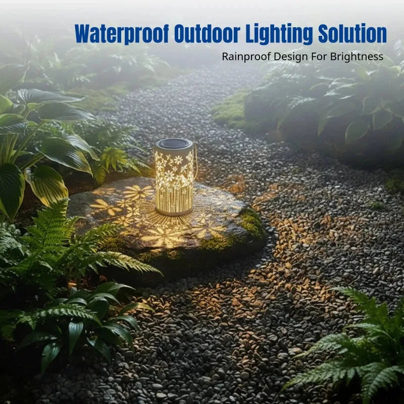 Solar Dragonfly Shadow Light – Waterproof Outdoor Garden Decor