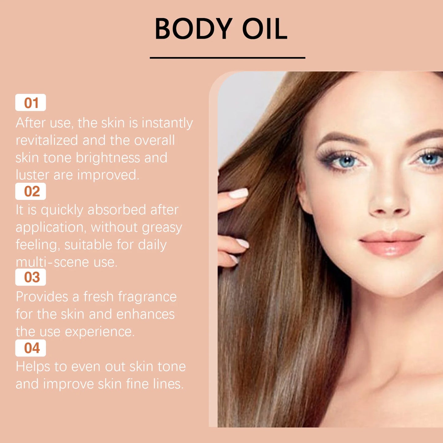 Vitamin C Brightening Body Oil – Even Skin Tone & Hydration