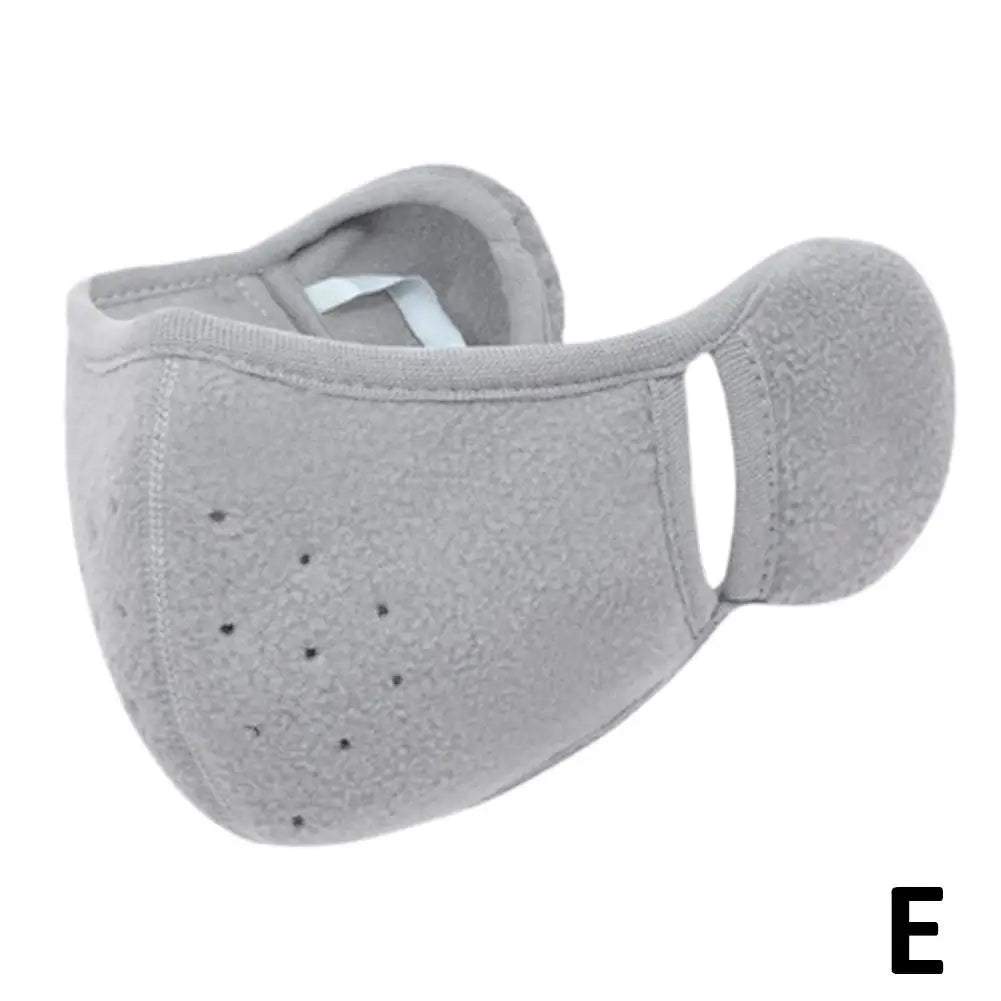 Winter Warm Mask Ear Protection Autumn and Winter Windproof Face Mask New Keep Warm Winter Cycling Two-in-one Ear Mask Windproof Peaceful Pleasures Health and Wellness GRAY