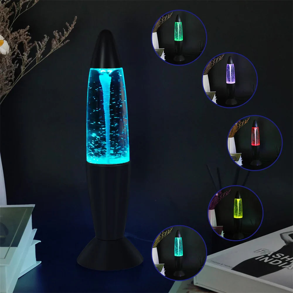 SHINEKNOT Tornado Lamp RGB LED Night Light | USB & AA