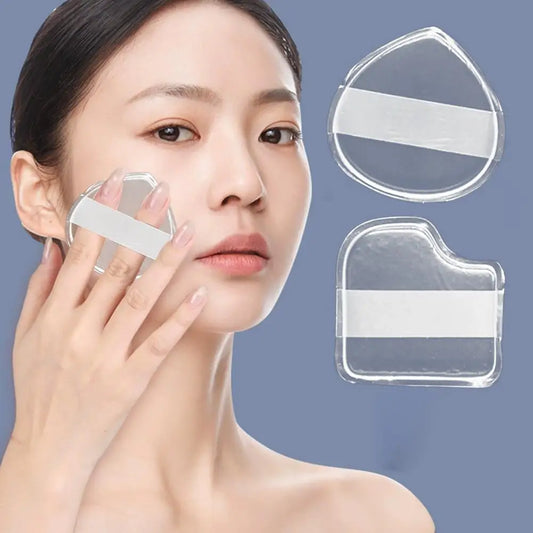Silicone Crystal Jelly Makeup Sponge | Non-Absorbing BB Puff Silicone Makeup Sponge Peaceful Pleasures Health and Wellness