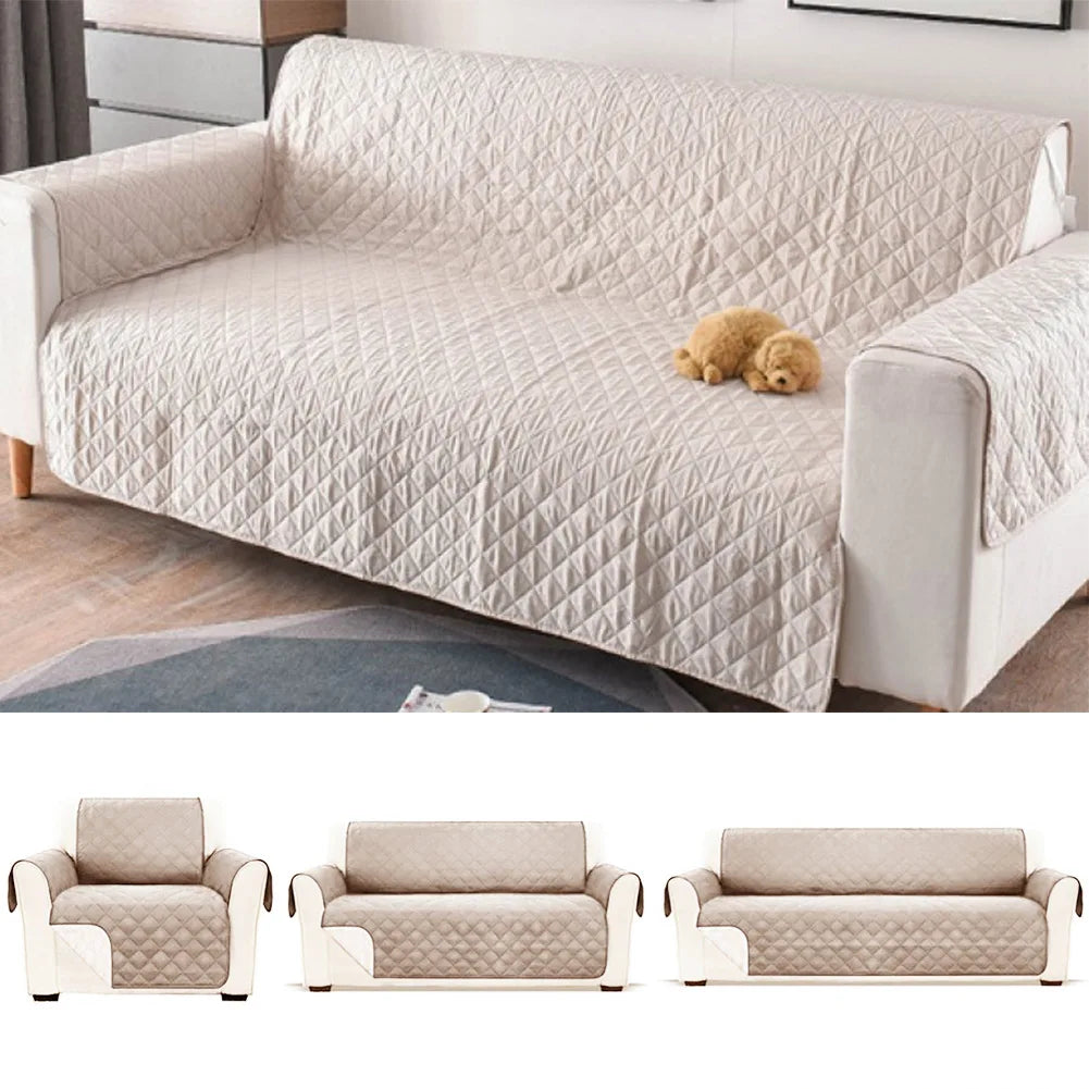 Sofa Covers Quilted Throw Washable Anti Slip Cover Couch Niture Pet