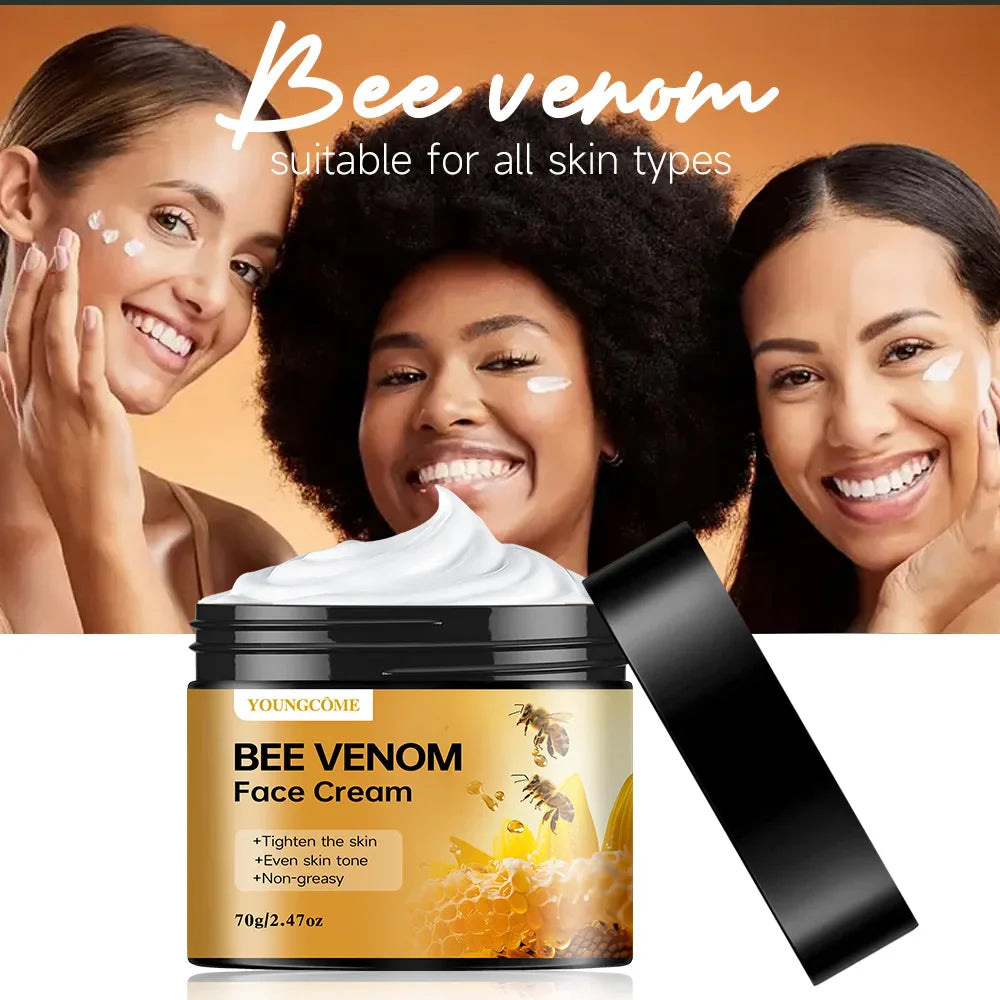 YOUNGCOME Bee Venom Collagen Cream – 24H Anti-Aging Moisturizer