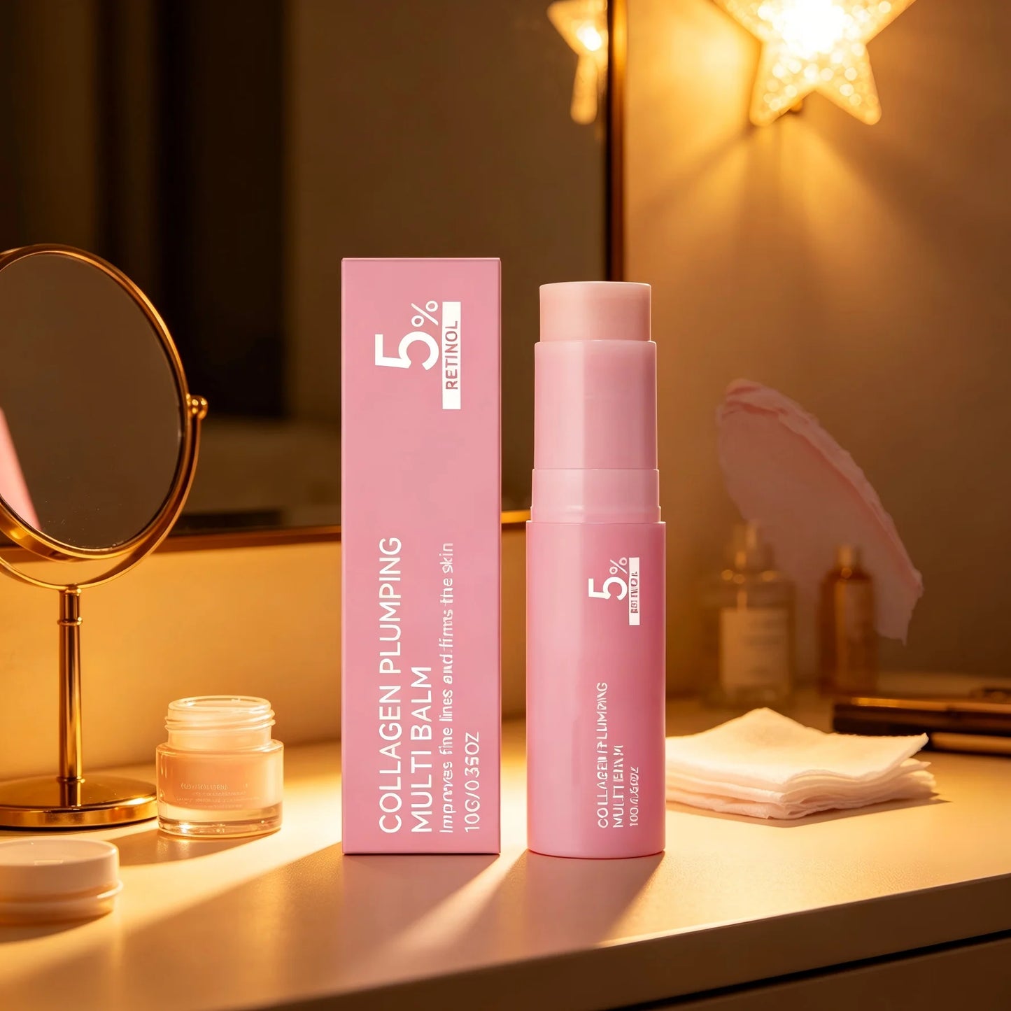 Collagen Plumping Balm Stick – Firming & Moisturizing Cream